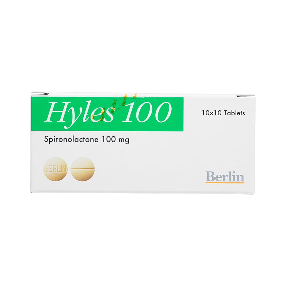 [アルダクトンジェネリック]ハイレス100mg 【1箱100錠】