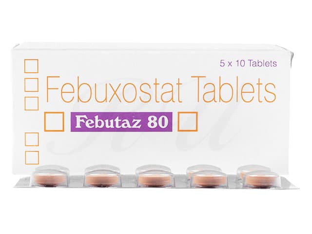 [フェブリクジェネリック]フェブタズ（Febutaz）80mg 【1箱50錠】