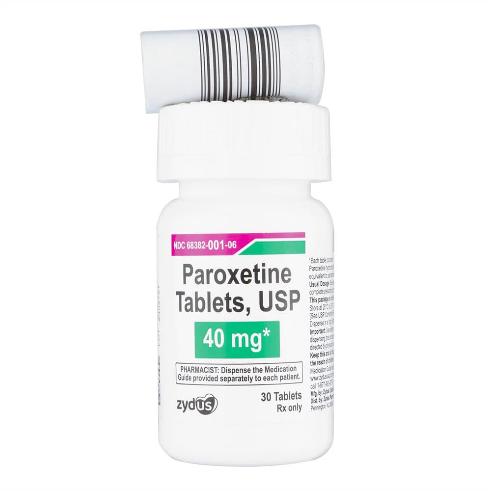 [パキシルジェネリック]パロキセチン40mg 【1本30錠】