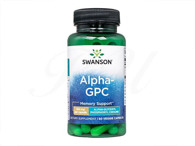 [Swanson]アルファ-GPC300mg 【1本60ベジカプセル】