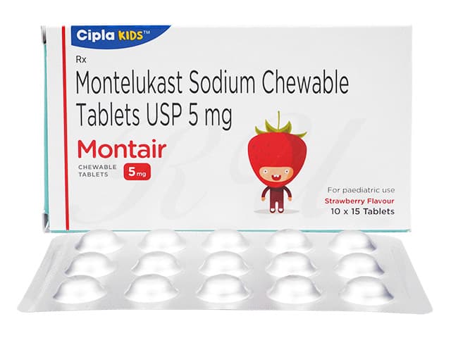[シングレアジェネリック]モンテア5mg 【1箱150チュアブル錠】