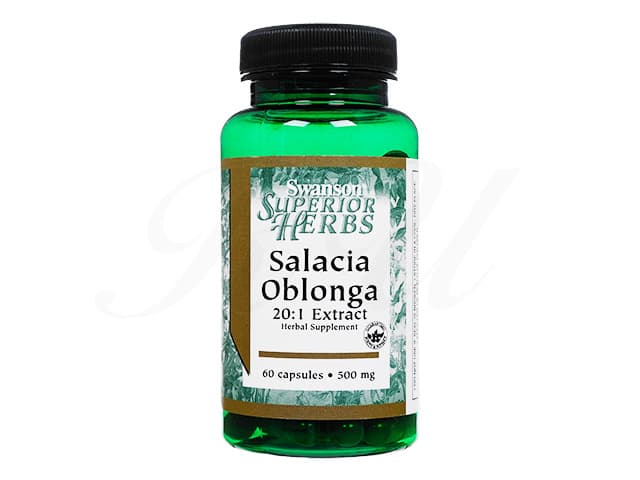 [SWANSON]スーペリアハーブ サラシアオブロンガ500mg 【1本60カプセル】