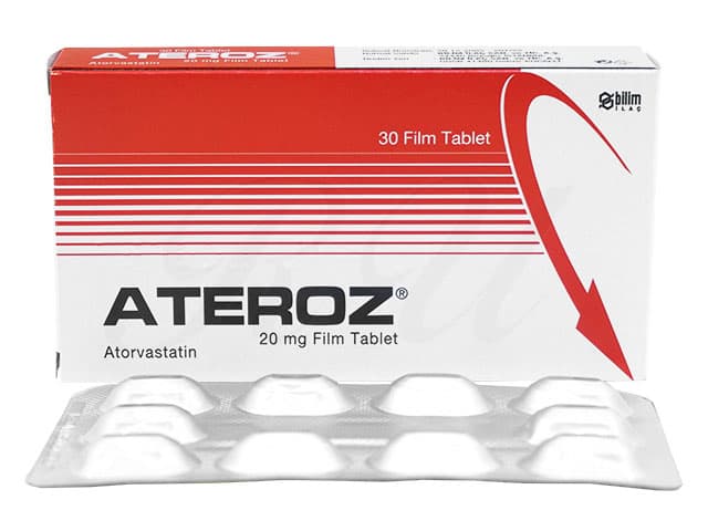 [リピトールジェネリック]アテロズ20mg 【1箱30錠】