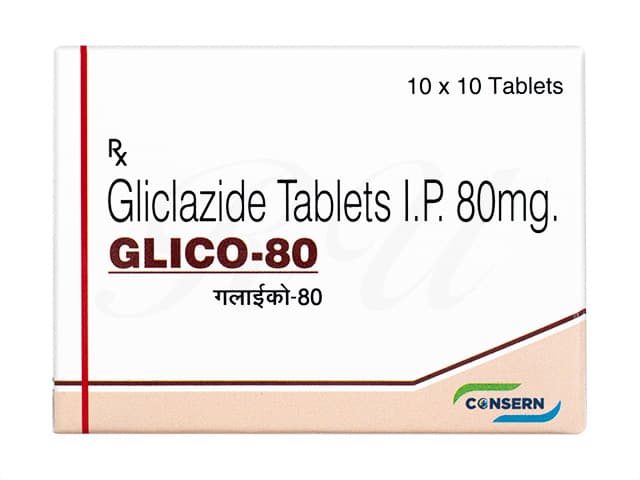 [グリミクロンジェネリック]グリコ80mg 【1箱100錠】