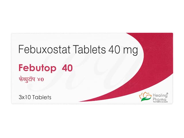 [フェブリクジェネリック]フェブトップ40mg 【1箱30錠】