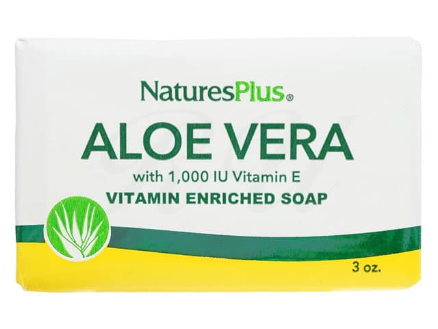 [NaturesPlus]アロエベラソープ 【1個3oz】