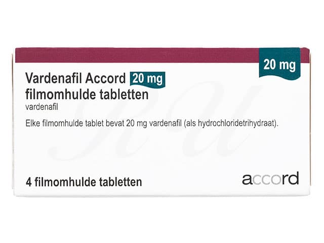 [レビトラジェネリック]バルデナフィル20mg 【1箱4錠】