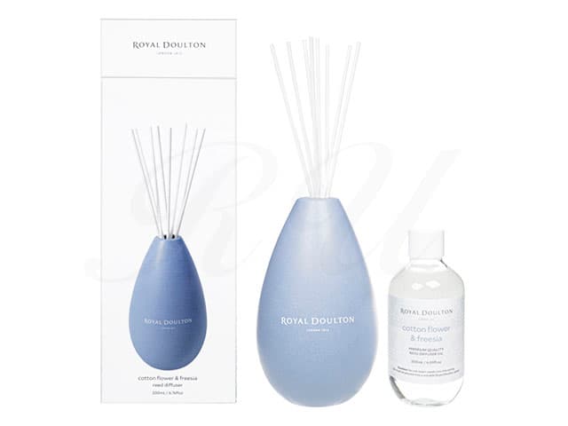 [ROYAL DOULTON]ディコアリード デュフューザー(コットンフラワー＆フリージア) 【1本200ml】