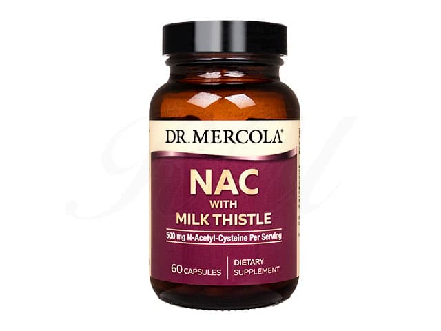[Dr.Mercola]NACウィズミルクシスル 【1本60カプセル】