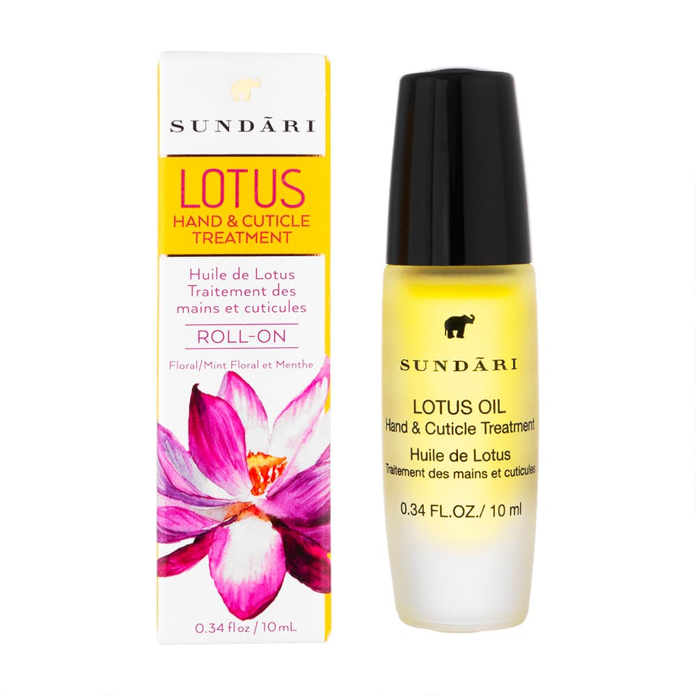 [SUNDARI]ロータスオイルハンド＆キューティクルトリートメントロールオン 【1本10ml】