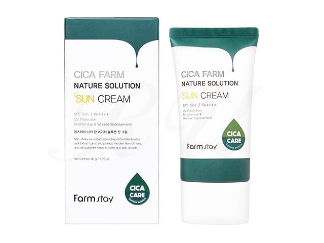 [Farmstay]シカファーム ネイチャーソリューション サンクリーム SPF50＋ 【1本50g】
