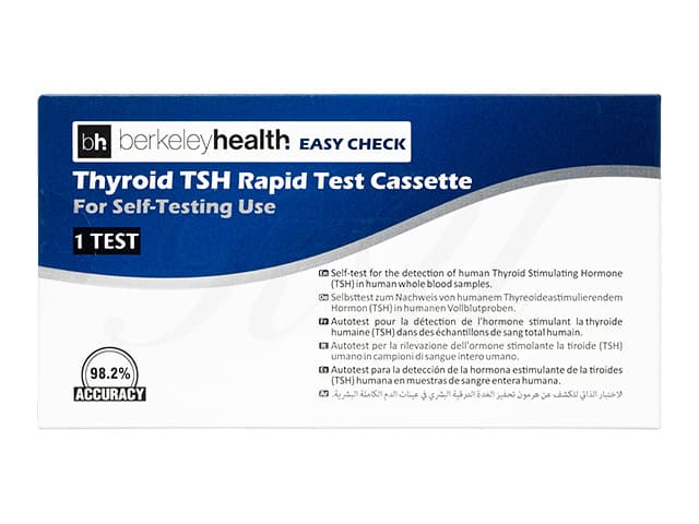 [berkeley health]イージーチェックサイロイドTSH迅速検査キット 【1箱1回分】