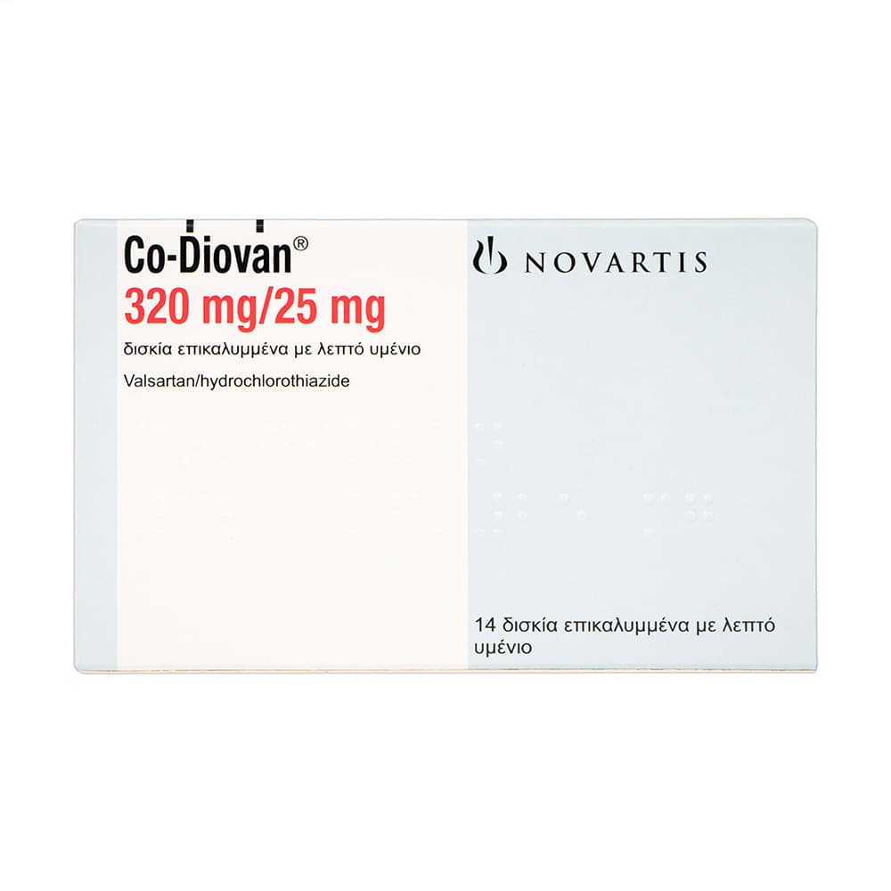 [コディオ海外版]コディオバン320mg/25mg 【1箱14錠】