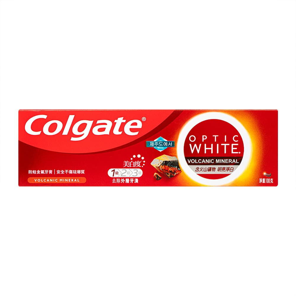 [Colgate]オプティックホワイト ボルカニックミネラル 【1箱100g】