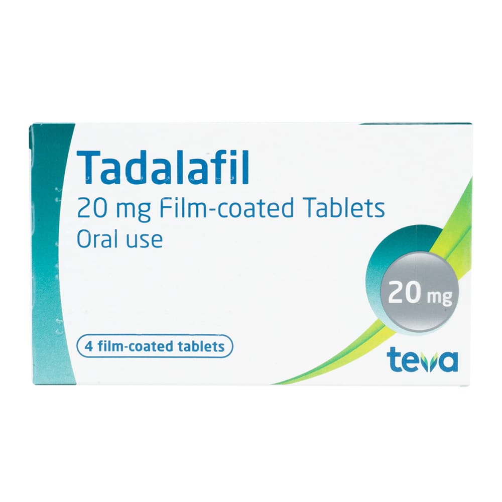 [シアリスジェネリック]タダラフィル20mg 【1箱4錠】