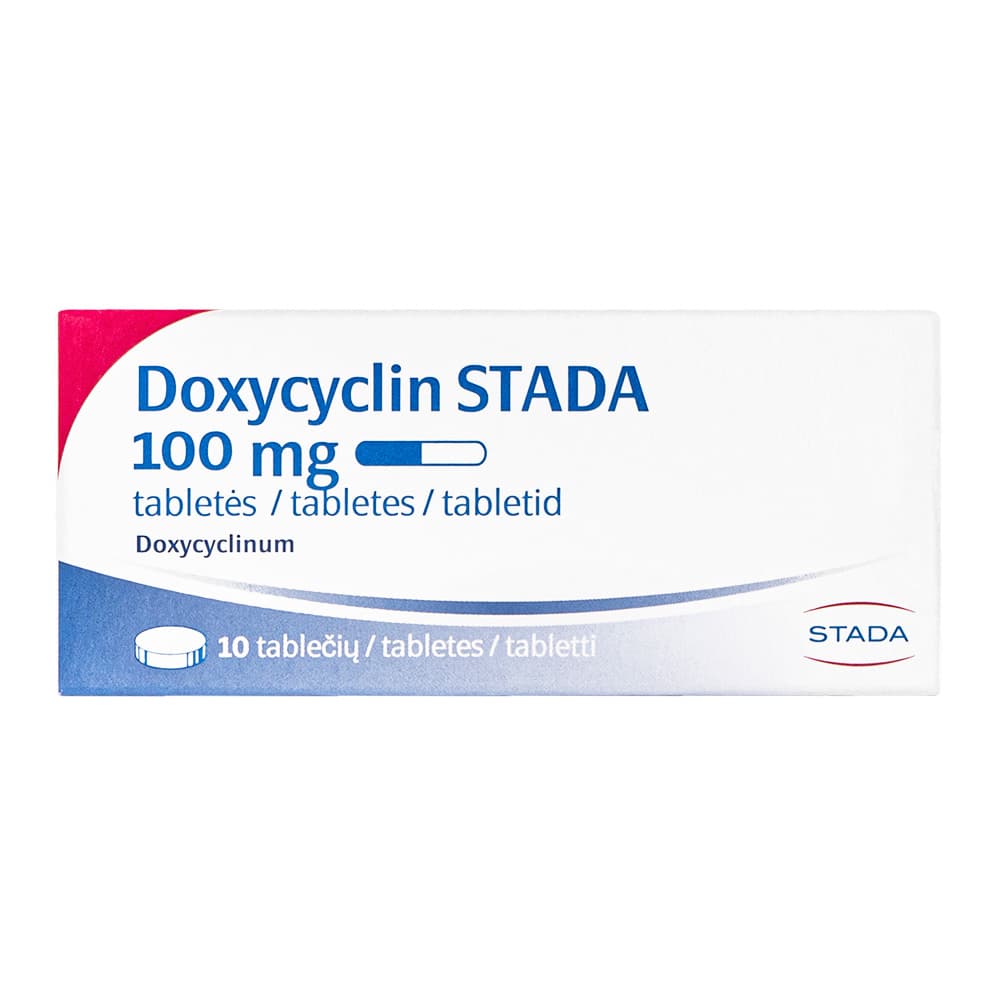 [ビブラマイシンジェネリック]ドキシサイクリン100mg 【1箱10錠】