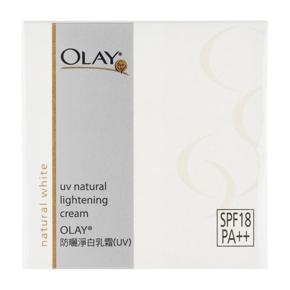 [OLAY]ナチュラルホワイト UVナチュラルライトニングクリーム SPF18 【1箱100g】