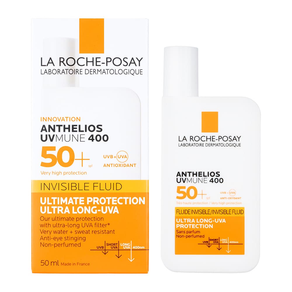 [LA ROCHE-POSAY]アンテリオスUVミューン400 インビジブルフルイド SPF50+ 【1本50ml】