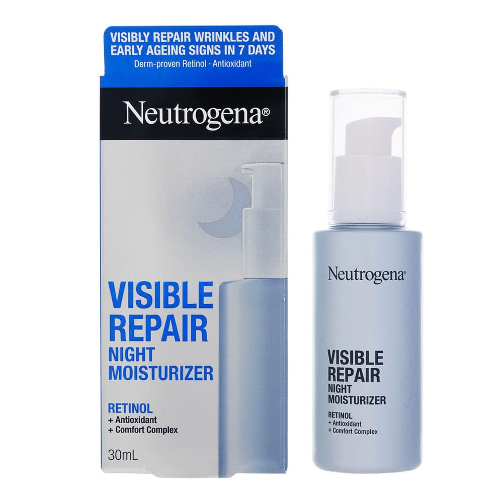 ビジブルリペア ナイトモイスチャライザー[Neutrogena] 【1本30ml】