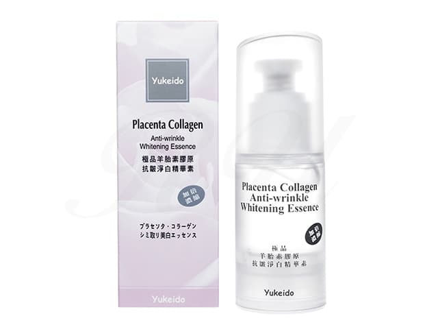 [Yukeido]極品プラセンタコラーゲンシワ取り美白エッセンス 【1本50ml】