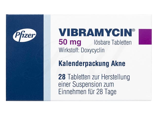 ビブラマイシン50mg 【1箱28錠】