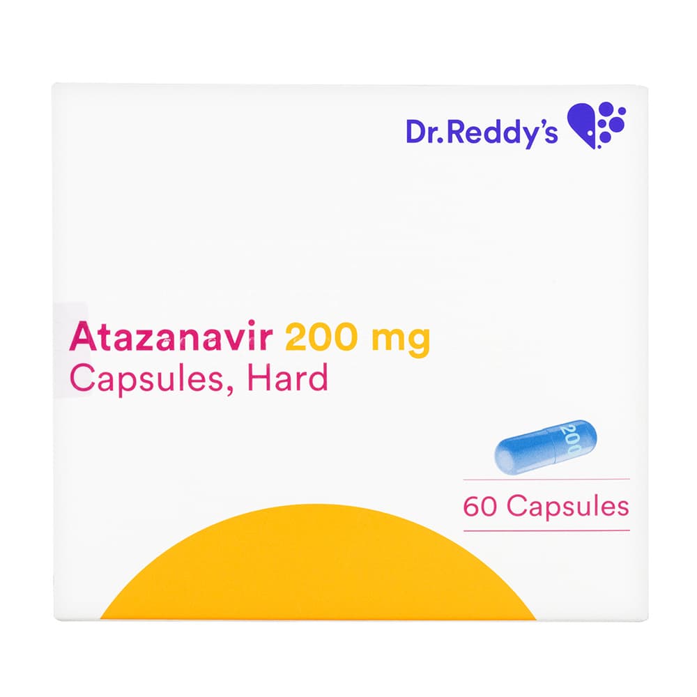 アタザナビル200mg 【1箱60カプセル】